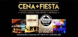 Cena + Fiesta @ Flash Back Salou