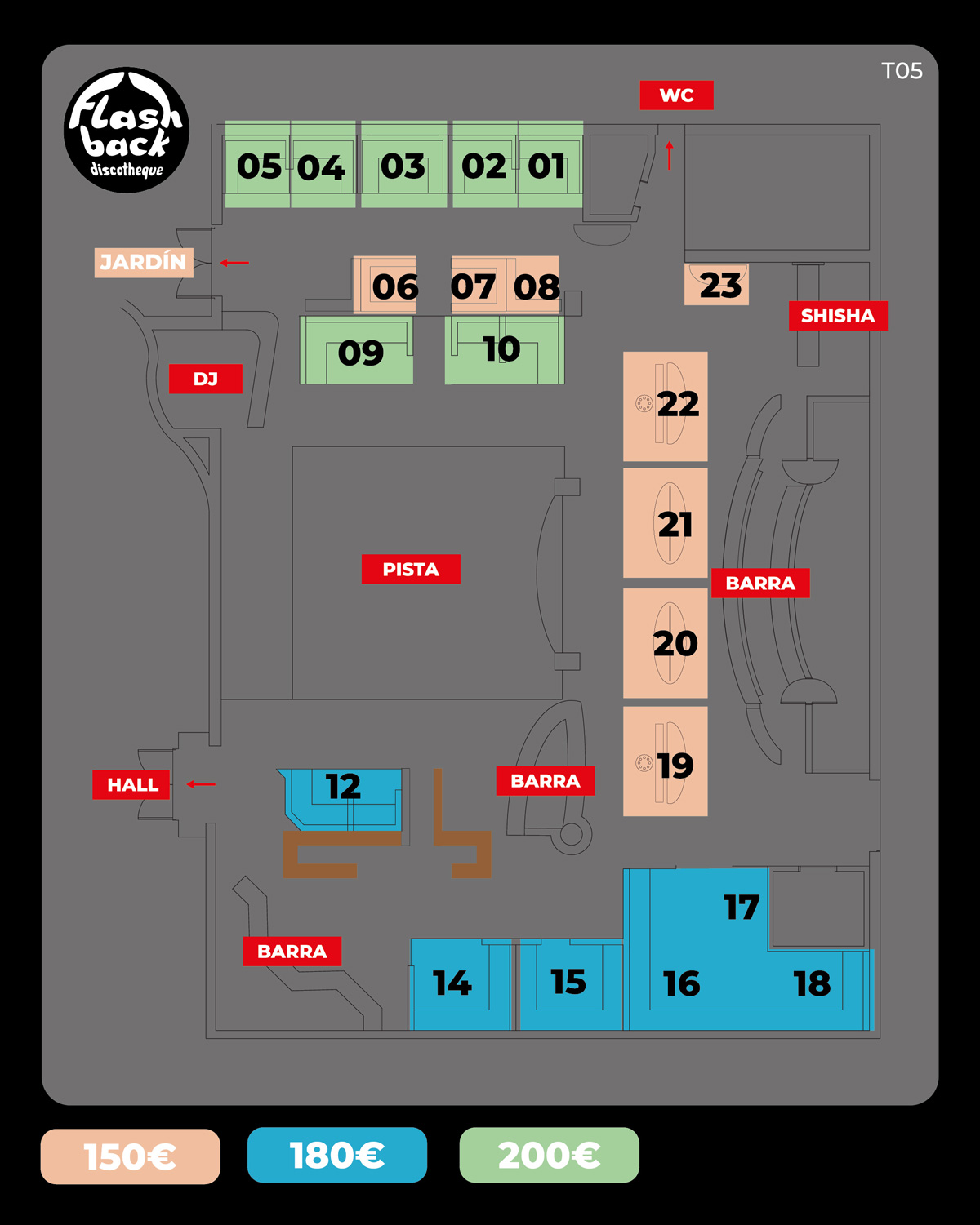 MAPA BOTELLAS tarifas 5